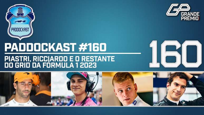 O grid da F1 2023 em pauta no Paddockast #160 