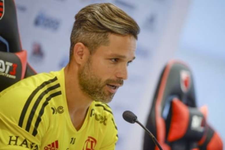 Diego anunciou saída no fim do ano (Foto: Marcelo Cortes/Flamengo)