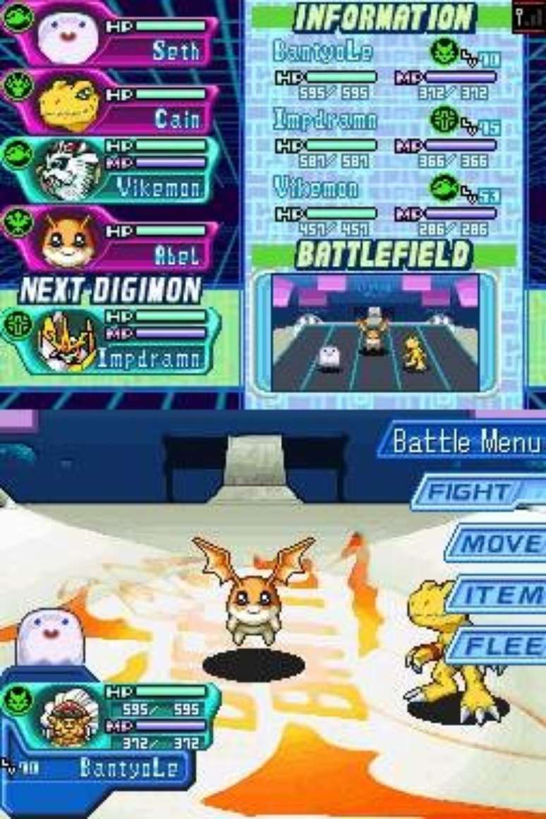 Digimon RPG - Inicio.