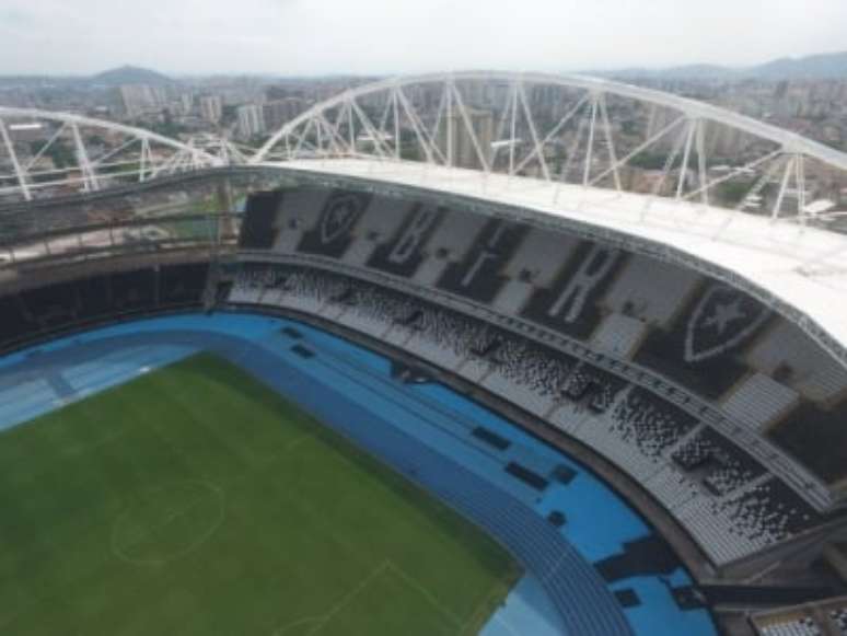 O Estádio Nilton Santos (Foto: Reprodução/Instagram @diariomxm)