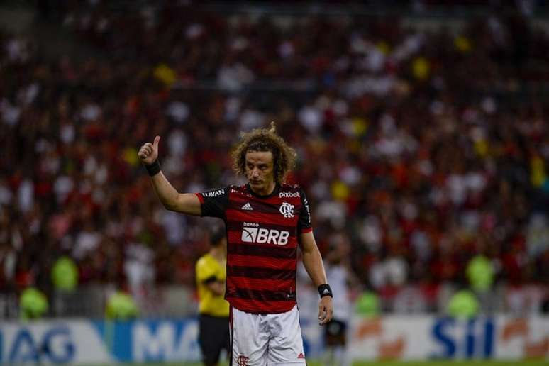 David Luiz foi expulso na partida entre Flamengo e Athletico, pela Copa do Brasil (Foto: Marcelo Cortes/Flamengo)