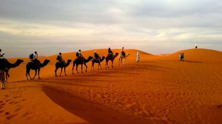 Passeios no deserto são bastante procurados por turistas (Foto: Reprodução / Internet)