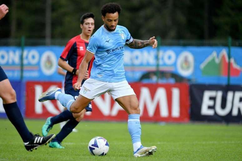 Brasileiro Felipe Anderson é destaque na Lazio (Foto: Divulgação/Lazio)