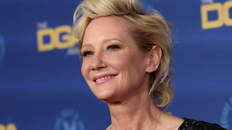 Anne Heche em foto de março; ela morreu aos 53 anos