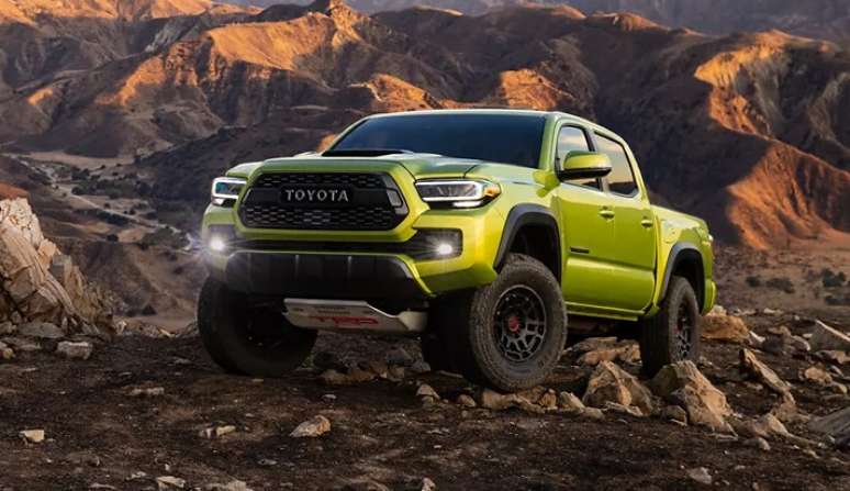 Novo Toyota Tacoma será igual ao Toyota Hilux na próxima geração.