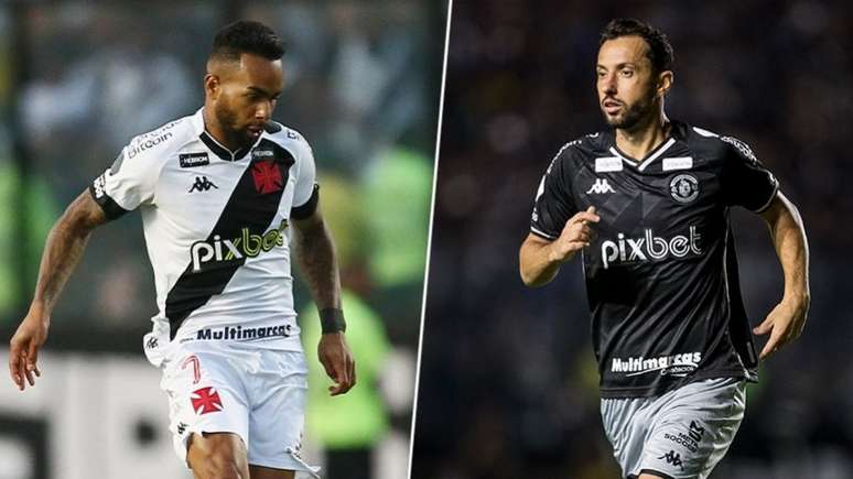 Alex Teixeira e Nene estão na segunda passagem, cada um, pelo Vasco (Daniel RAMALHO/CRVG)