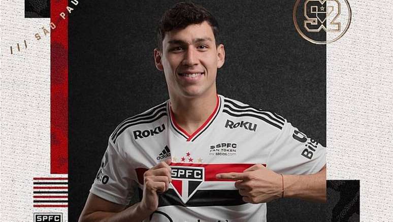 Nahuel Ferraresi, zagueiro venezuelano de 23 anos, é apresentado no São Paulo e reforçará o time de Rogério Ceni por empréstimo