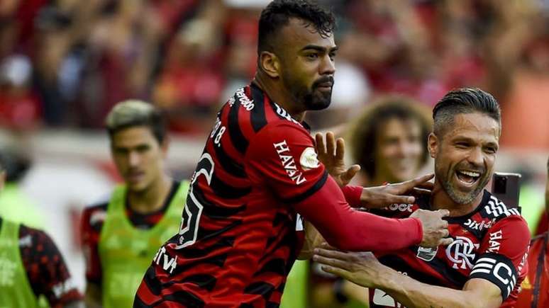 Fabrício Bruno marcou dois gols contra o Athletico (Foto: Marcelo Cortes/Flamengo)