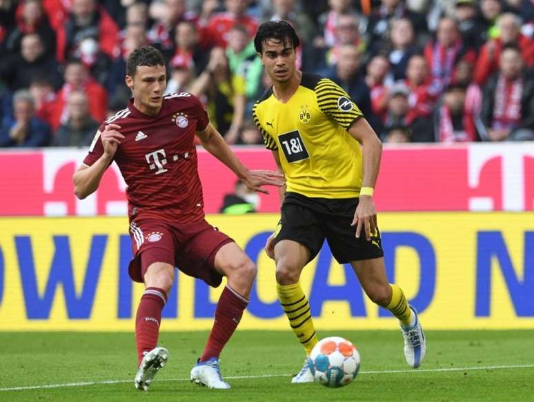 Reinier disputou 20 partidas pelo Dortmund na última temporada (Foto: CHRISTOF STACHE / AFP)