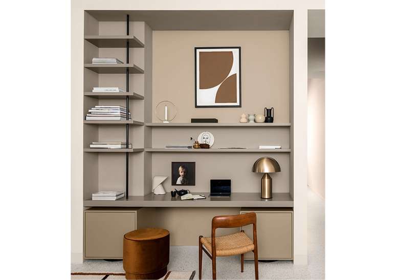 Trabalhe em detalhes mais escuros.