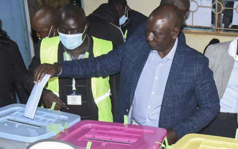 William Ruto foi proclamado o vencedor das eleições presidenciais do Quênia