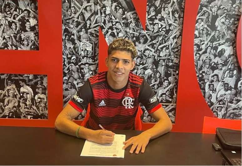 Destaque no Cuiabá, Keder Jr assinou com o Flamengo (Foto: Divulgação)