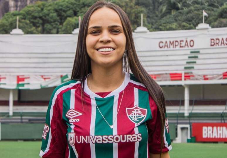 Letícia Ferreira chega para reforçar o Fluminense (Foto: Marina Garcia/FFC)