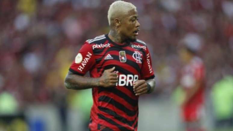 Marinho puxou a palavra no vestiário (Foto: Gilvan de Souza/Flamengo)