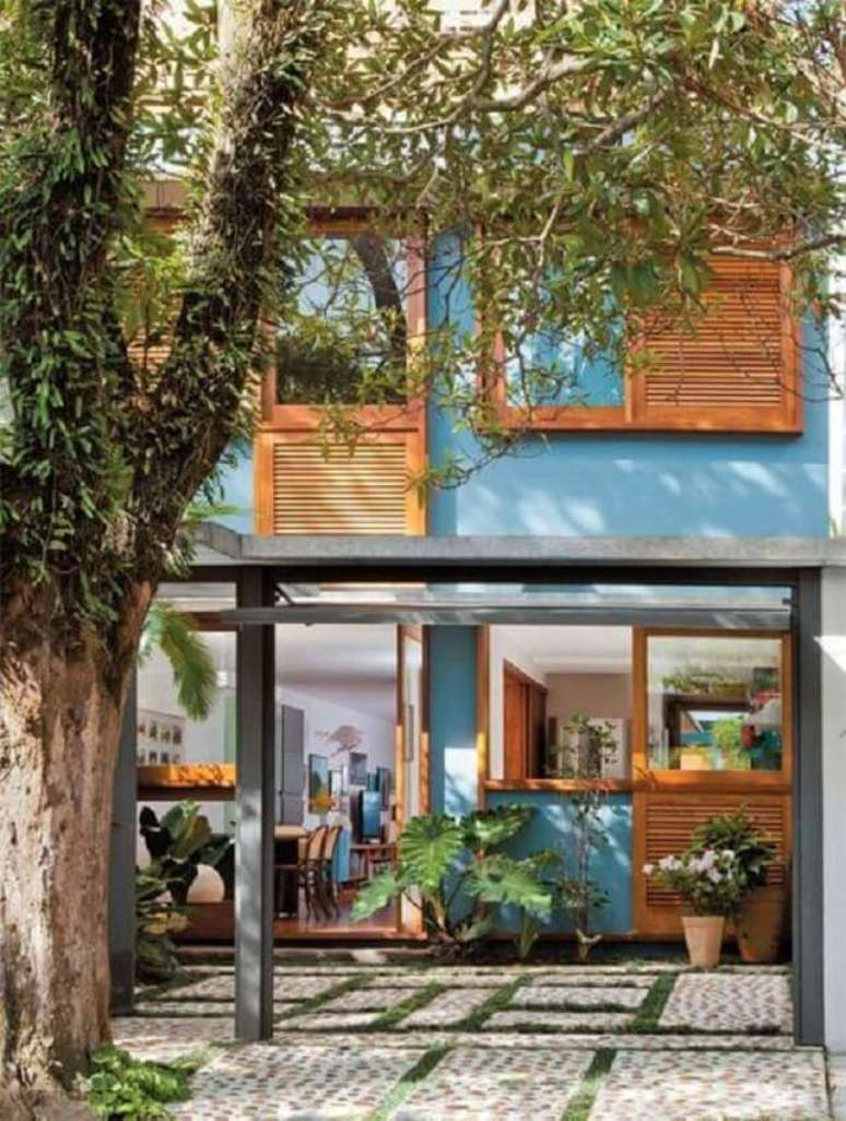 17 ideias de Fachada escura  fachadas de casas terreas, fachadas