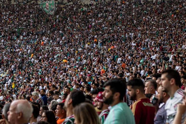 Torcida do Fluminense esgotou ingressos na última terça-feira (Leonardo Brasil/Fluminense FC)