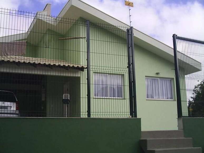 37. Cores para pintar casa simples e bonita, conheça as cores de casas mais lindas. Fonte: Ideias Decoração