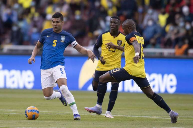 Casemiro está na mira do Manchester United (Foto: Lucas Figueiredo / CBF)