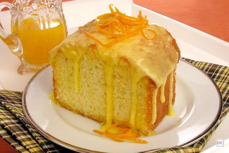 Bolo de laranja – Foto: Guia da Cozinha