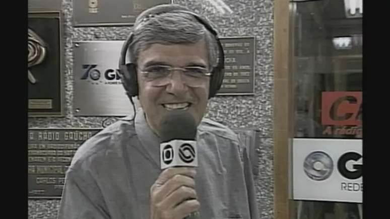 Armindo trabalhou por muito tempo na RBS, afiliada da Rede Globo (Foto: Reprodução/RBS TV)