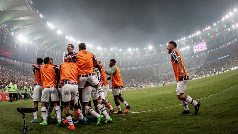 Flu garantiu a classificação na Copa do Brasil após empatar em casa (Foto: Marcelo Gonçalves/Fluminense FC)