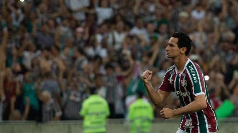 Ganso abriu o placar para o Fluminense nas quartas da Copa do Brasil (Foto: Armando Paiva / Lancepress!)
