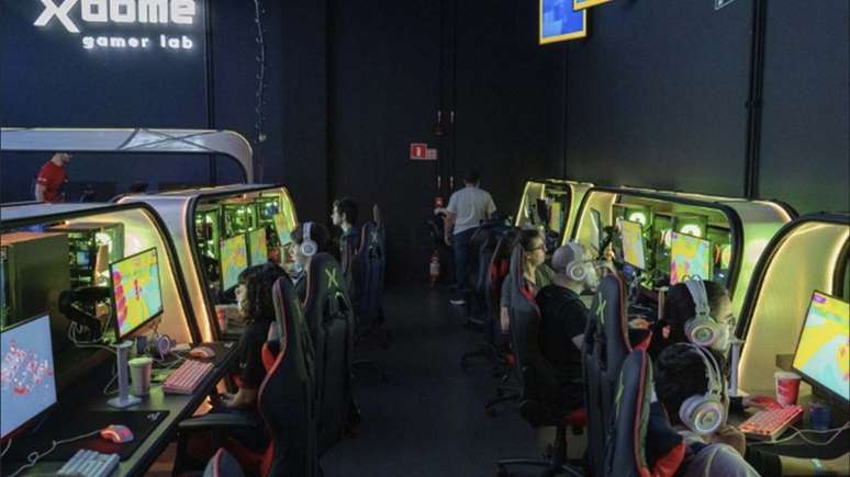 Evento de lançamento da AcadArena Brasil Xdome Gamer Lab (Foto: Divulgação)
