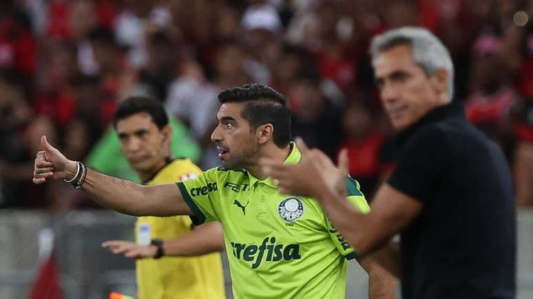 Abel Ferreira vai enfrentar o quarto técnico do Flamengo desde que chegou ao Verdão (Foto: Cesar Greco/Palmeiras)