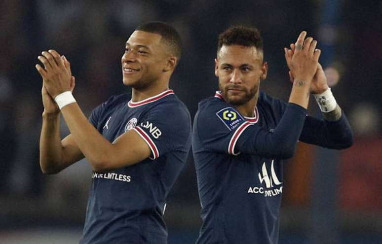 Mbappé e Neymar não teriam boa relação no PSG