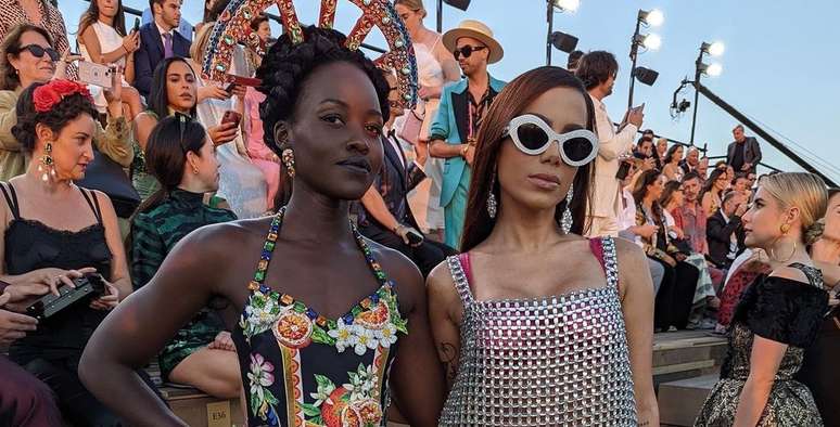 Lupita Nyong'o lembra encontro com Anitta no Instagram