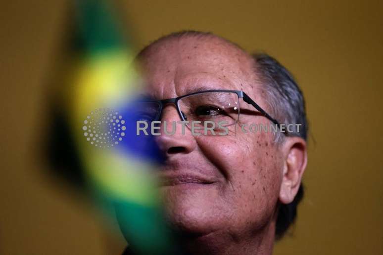 Ex-governador Geraldo Alckmin, candidato a vice do ex-presidente Luiz Inácio Lula da Silva
29/07/2022
REUTERS/Ueslei Marcelino