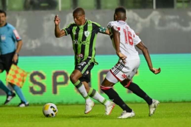 São Paulo se classificou em cima do América-MG e se aproxima de sonho antigo de Copa do Brasil (Foto: Mourão Panda / América)