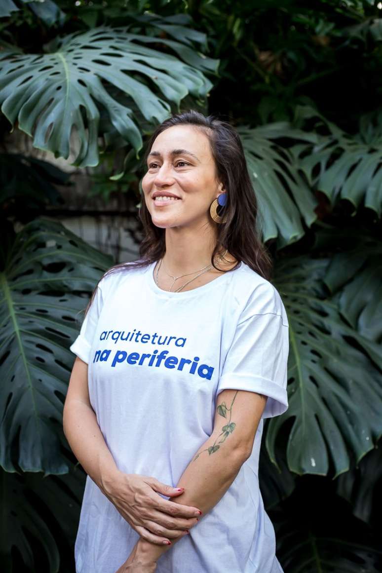 Carina Guedes, fundadora do Arquitetura na Periferia.