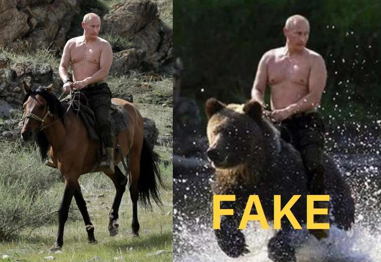 Ou você realmente achou que Vladimir Putin cavalgava ursos?