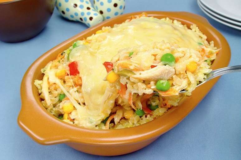 Arroz integral à portuguesa | Foto: Guia da Cozinha