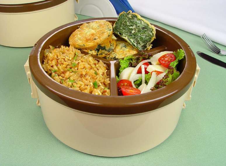 Arroz integral com semente de linhaça e queijo branco | Foto: Reprodução