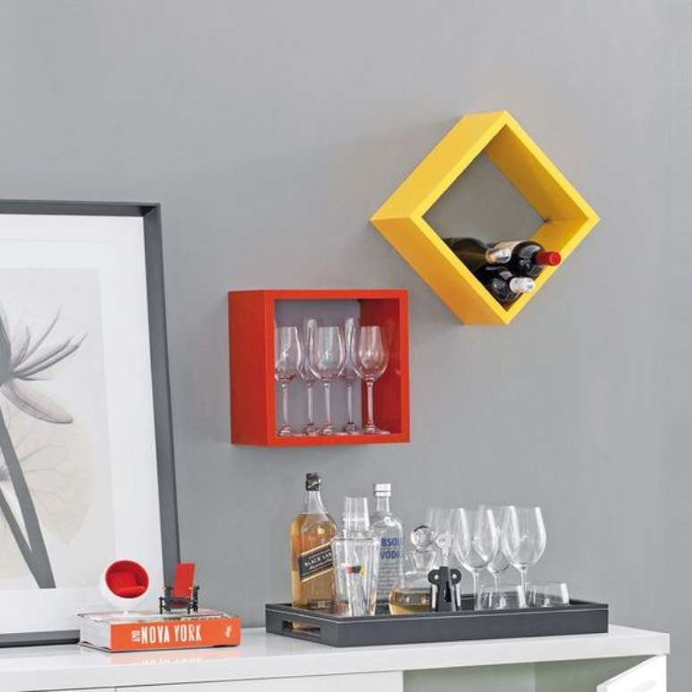 11. A cor amarela combina com o vermelha. Foto: Mais Tok Stok