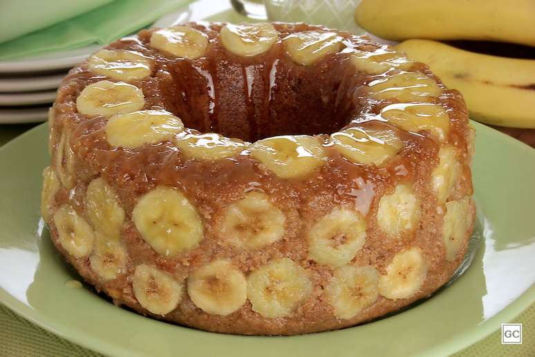 Bolo fit de banana | Foto: Guia da Cozinha