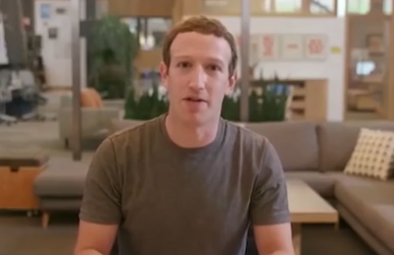 Deepfake de Mark Zuckerberg; na técnica, o rosto e/ou a voz de alguém é substituído digitalmente pelos traços de outras pessoas