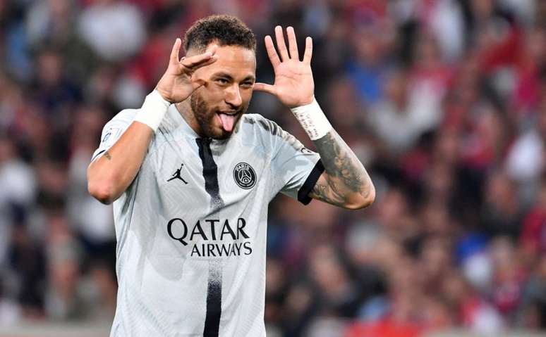 Neymar e Bruna Biancardi terminaram namoro no início do mês (DENIS CHARLET/AFP)