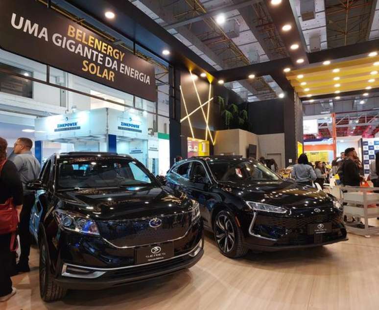 Estande na Intersolar America