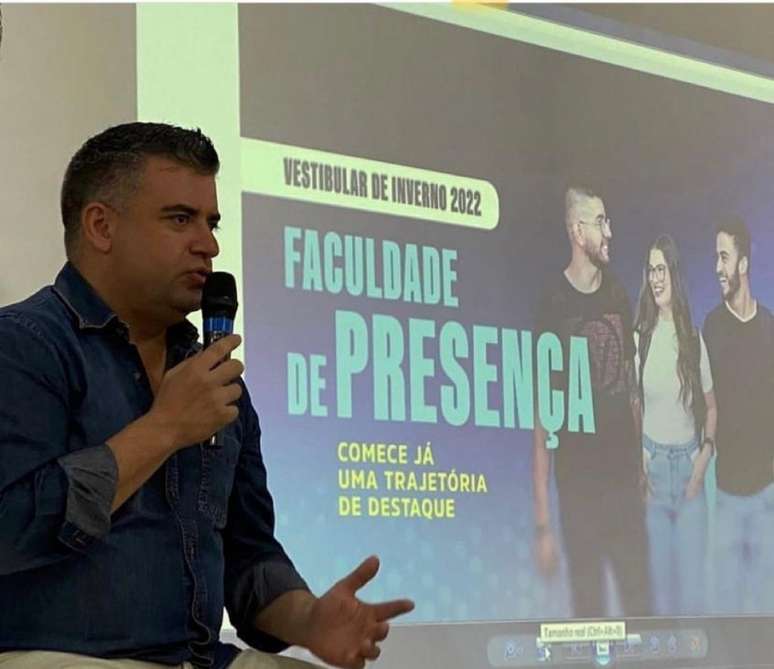 Diretor da FAM,Gustavo Azzolini explicou mais sobre o curso Gestão de MMA (Foto: Arquivo pessoal)