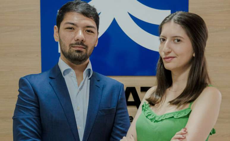 Gabriel e Isabela Komatu 