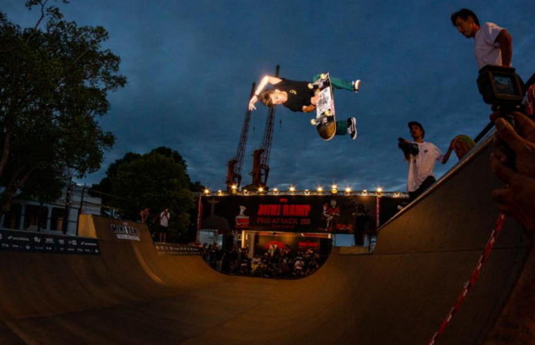 Mini Ramp Pro Attack é destaque em Belo Horizonte (Foto: Vinícius Branca)