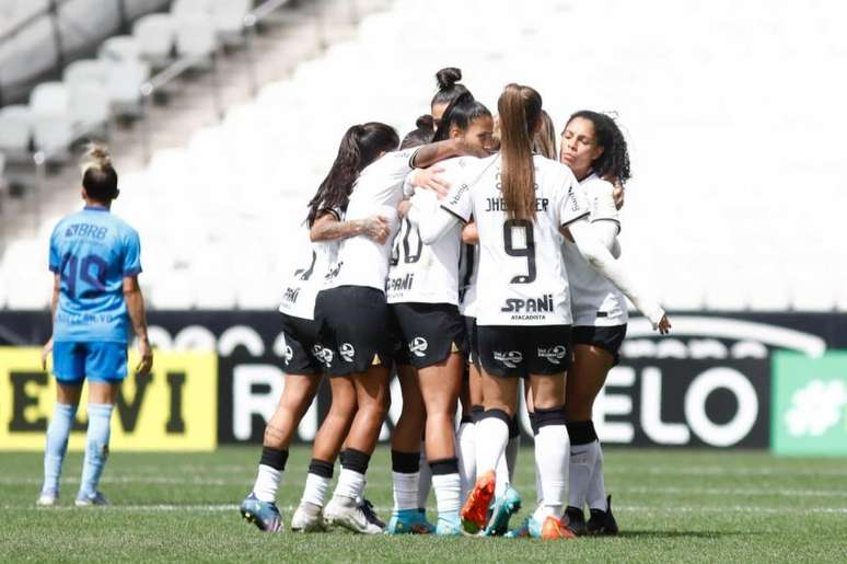 Timão eliminou o Real Brasília nas quartas de final do Brasileirão feminino (Foto: Rodrigo Gazzanel / Ag. Corinthians)