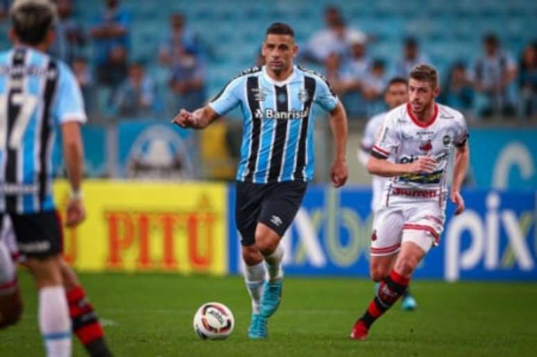 Grêmio tropeçou em casa (Fotos: Lucas Uebel/Grêmio FBPA)