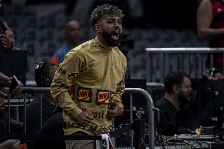 Gabigol promove evento com "vip" e "vipão" entre os convidados (Foto: Paula Reis/Flamengo)