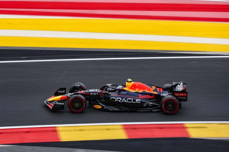 Sergio Perez na classifica&ccedil;&atilde;o para o GP da B&eacute;lgica