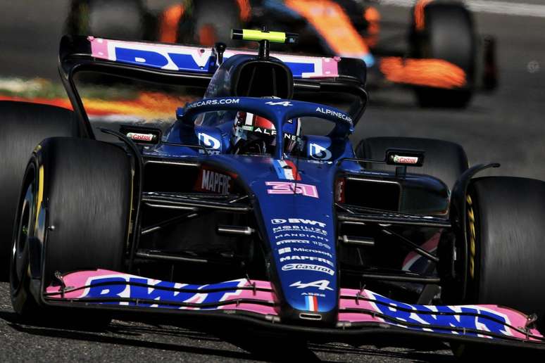 Esteban Ocon foi um dos nomes do GP da Bélgica 