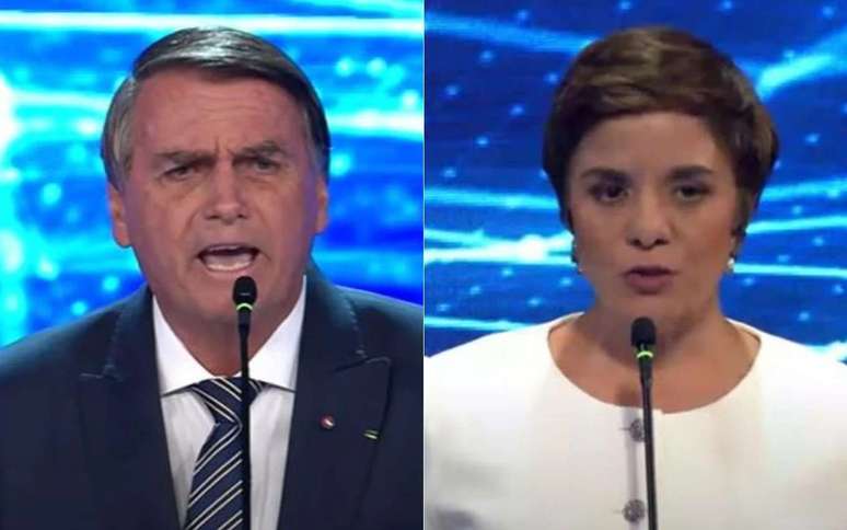 Carla Zambelli reproduziu ofensas do presidente Jair Bolsonaro contra a jornalista Vera Magalhães